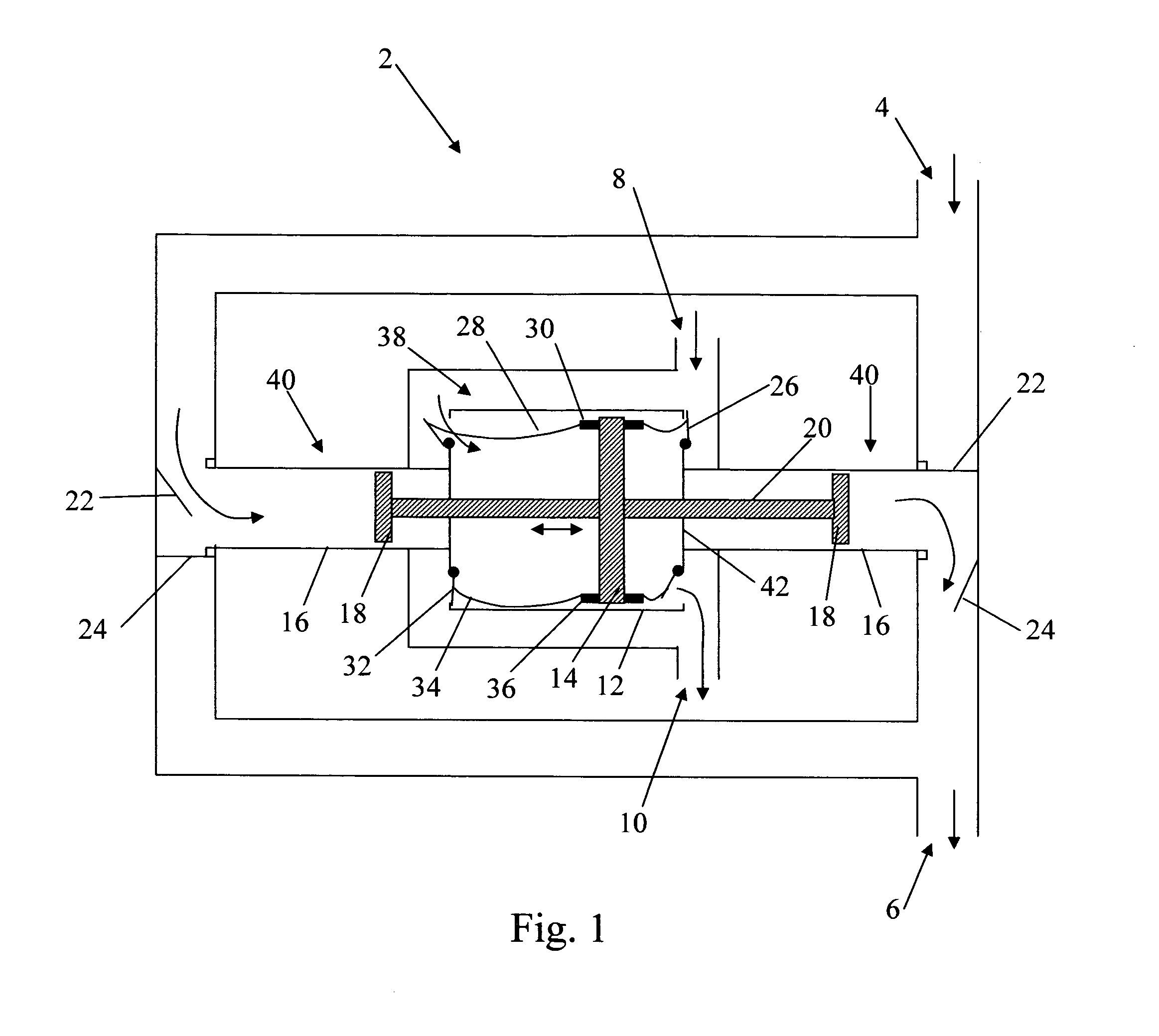 Pressurizer for a rocket engine