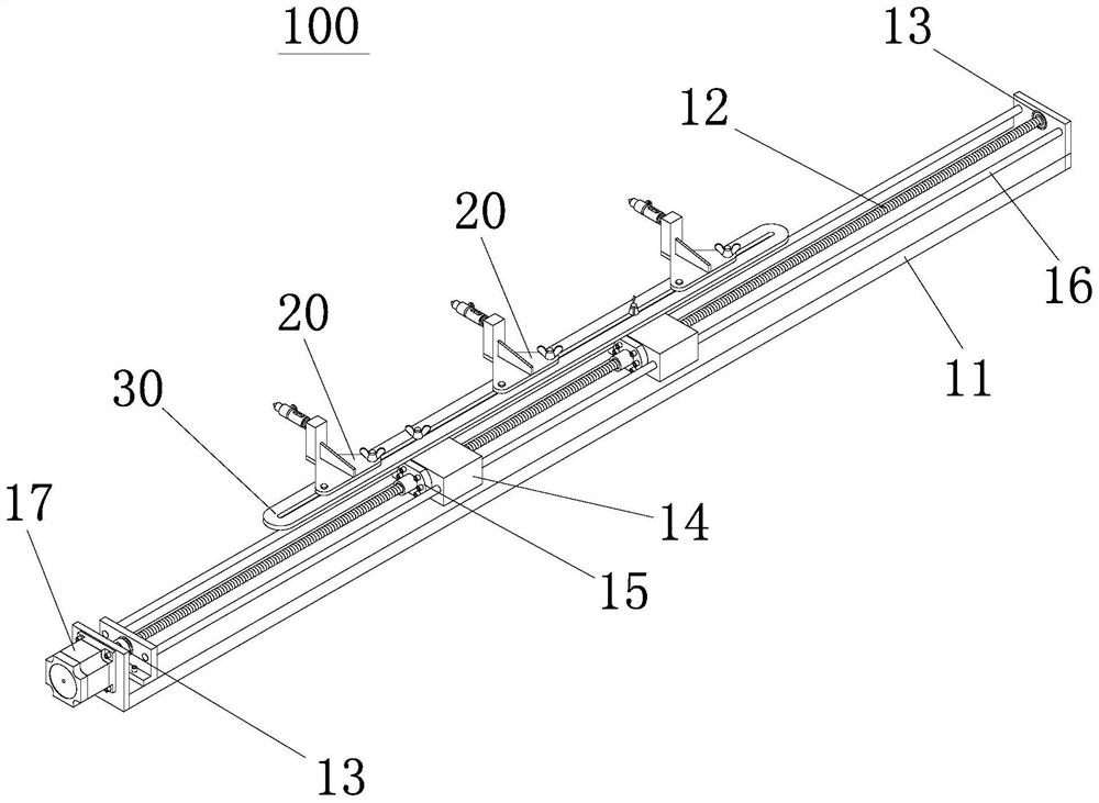 Electric Displacement Line Drawing Device and Stakeout Method for Intersecting Lines of Helicoids