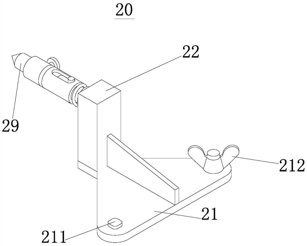 Electric Displacement Line Drawing Device and Stakeout Method for Intersecting Lines of Helicoids