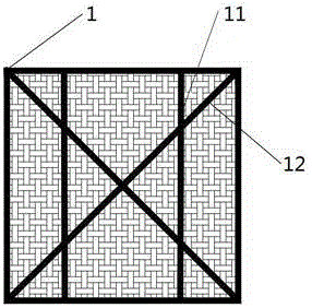 Suspension-type submerged plant soilless ecological bed