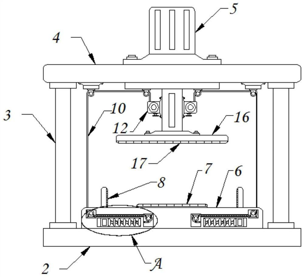 Compression resistance detection device for self-limiting and deviation prevention of concrete