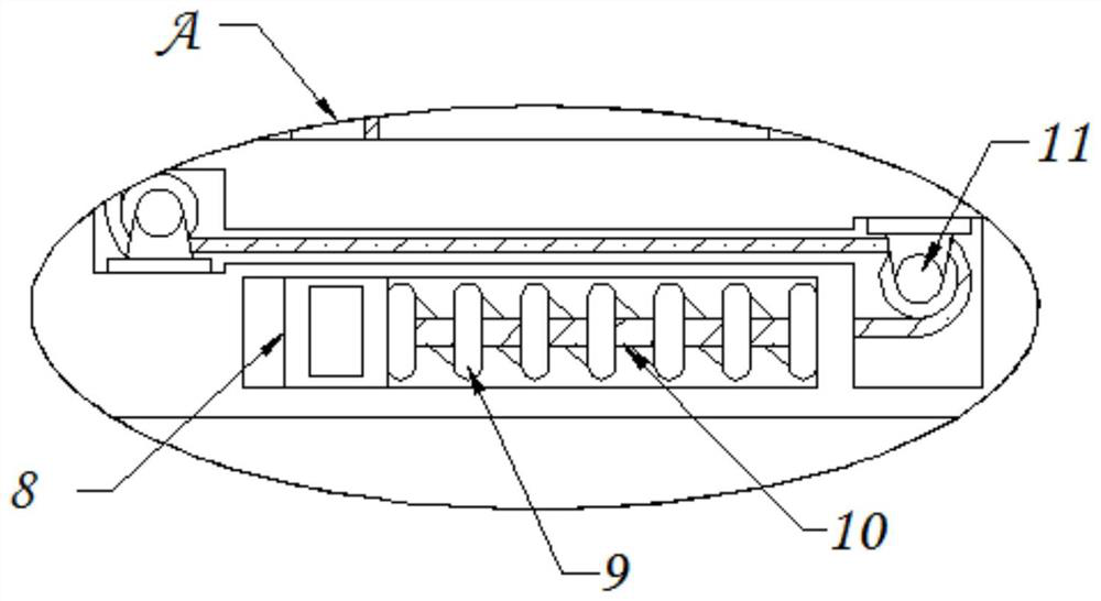 Compression resistance detection device for self-limiting and deviation prevention of concrete