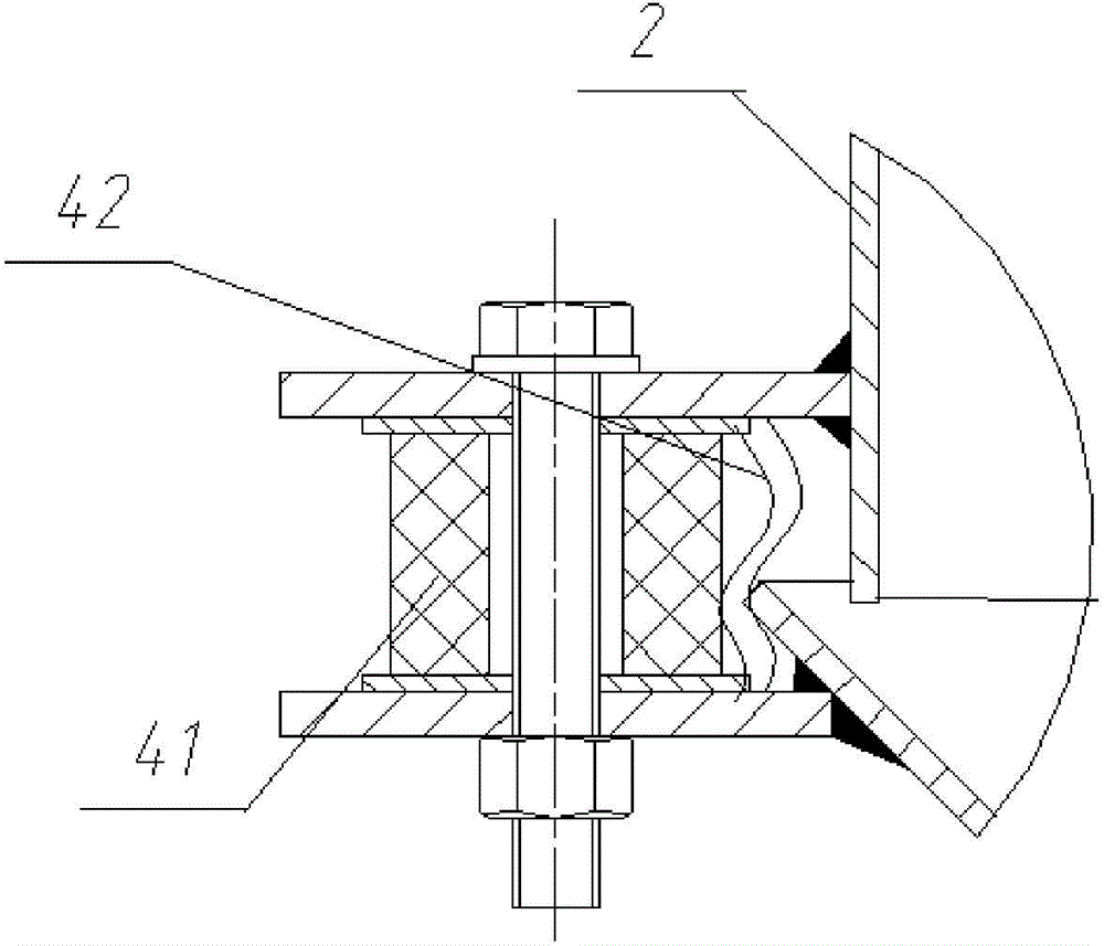 Multi-bucket vibratory discharge silo and layered discharge method thereof