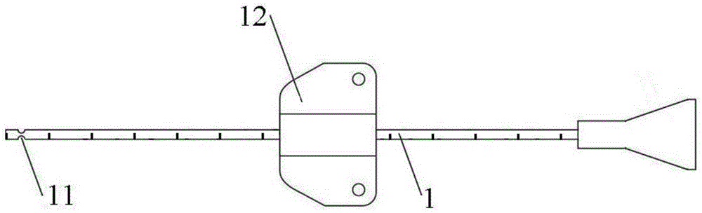 Nerve block puncture catheter needle with adjustable puncture head