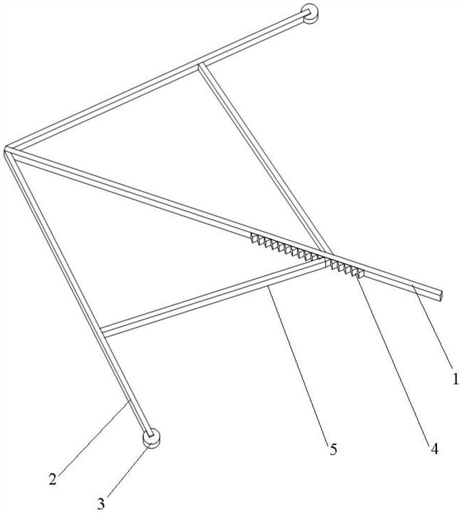 Chain mounting device and method for embedded scraper conveyor