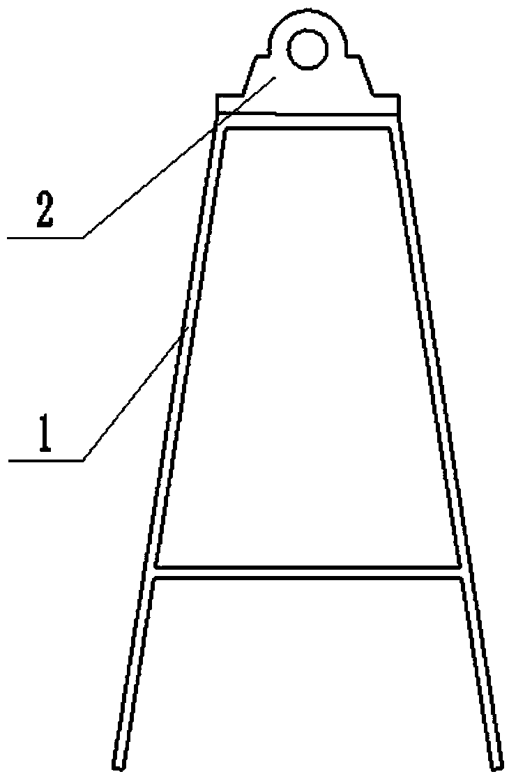 Cabin cross section circumference measuring device and method based on non-contact profiling method