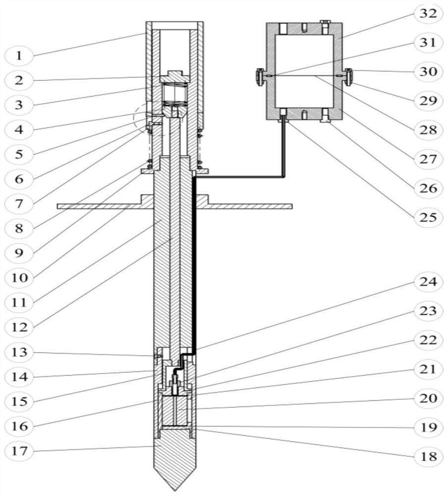 External-force-free permeable membrane sampler based on contact pin filtering and sampling