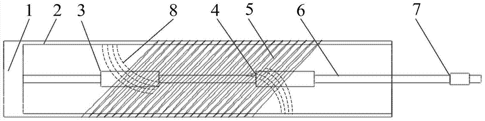 A kind of double magnet single fiber optic endoscope scanning probe and its preparation method