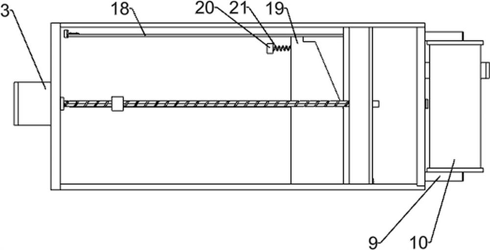 Cloth cutting device with cloth cutting length adjusting function