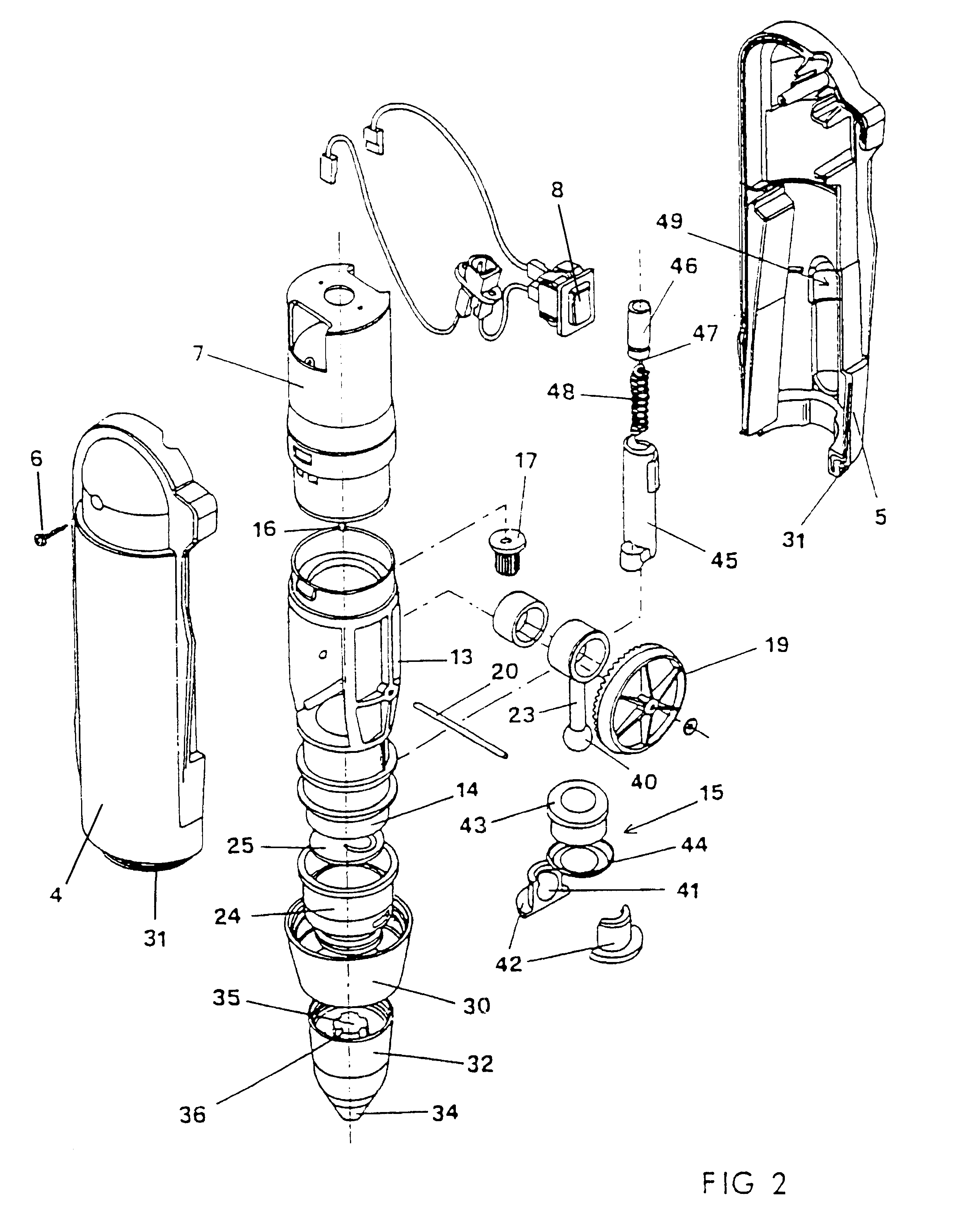 Hand-held suction pump