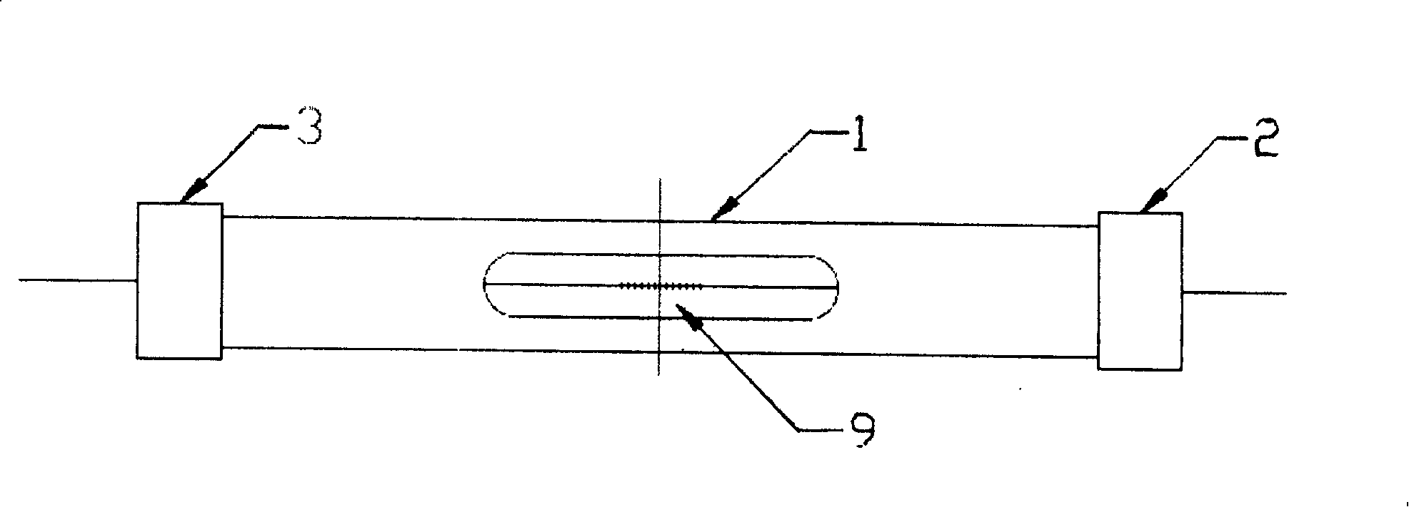 Optical fiber grating sonic device