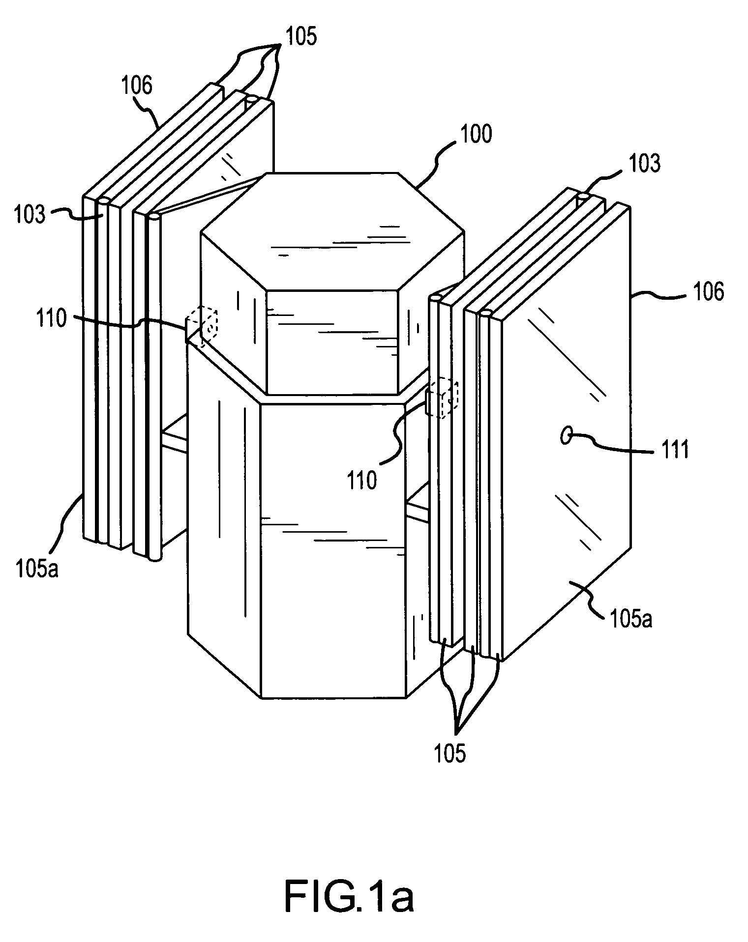 Swaged cable deployment in space