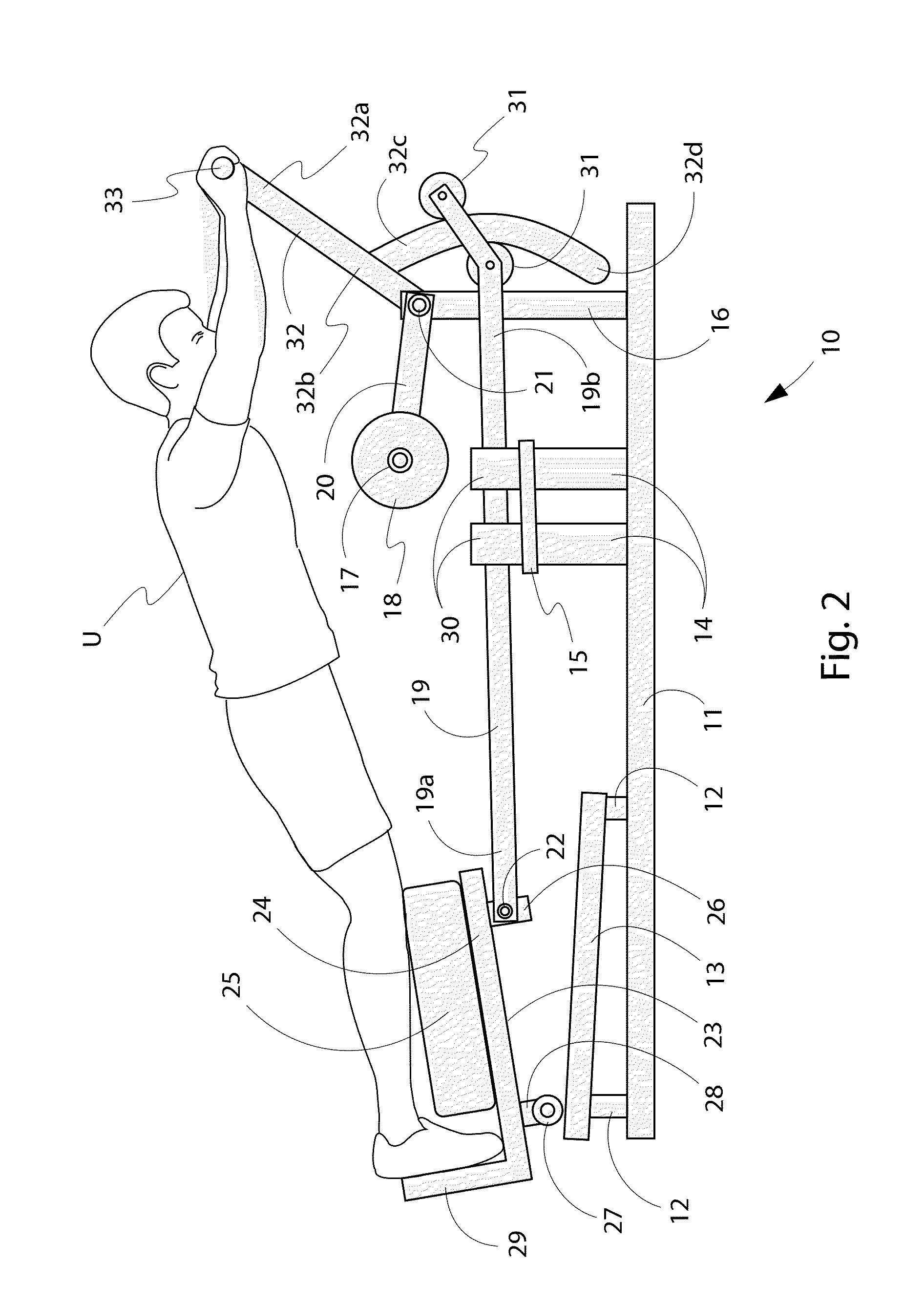 Multi-functional exercise machine