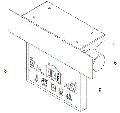 A simulated fire electric fireplace