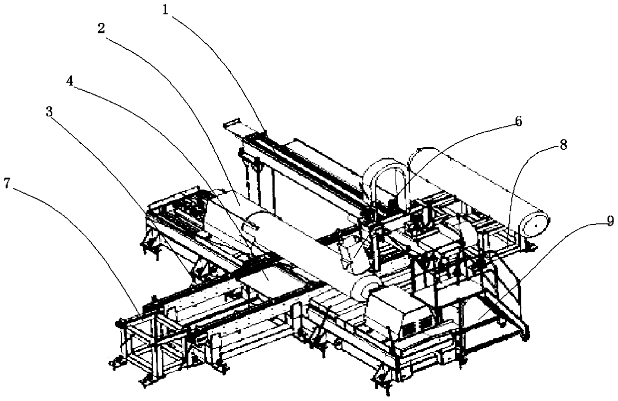 Laser cladding automation equipment and control method thereof