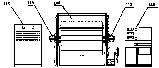 Laser processing pattern making machine