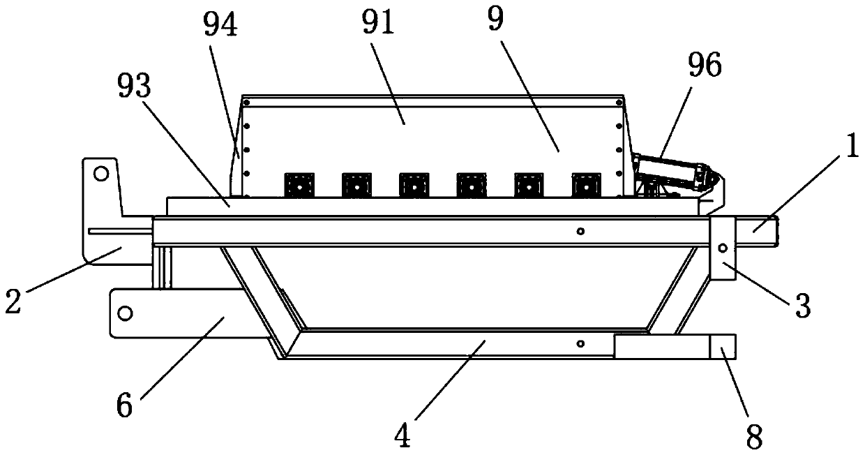 Cable transfer mechanism for communication engineering