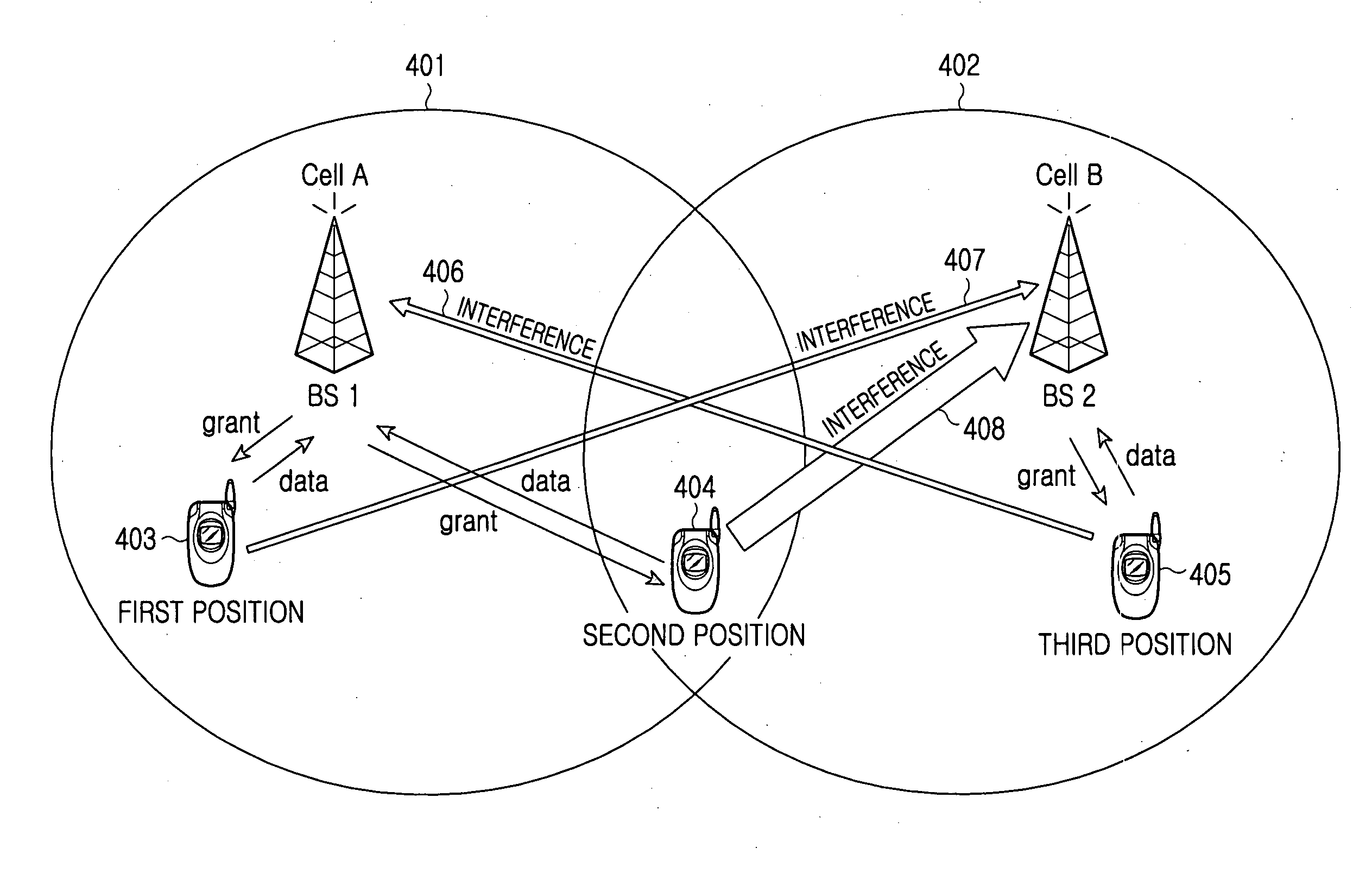 Method and apparatus for open loop power control in frequency division multiple access system