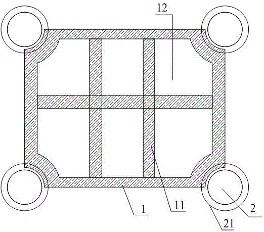 Fully-assembled plate column structure and fully-assembly floor system composed of same