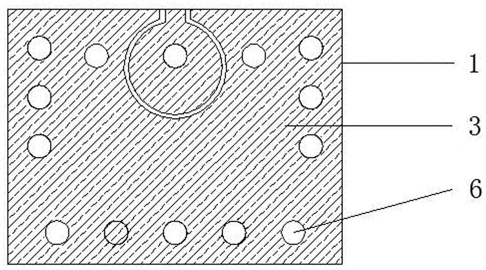 Anti-EMI (electro magnetic interference) microwave power distributor and manufacturing method thereof