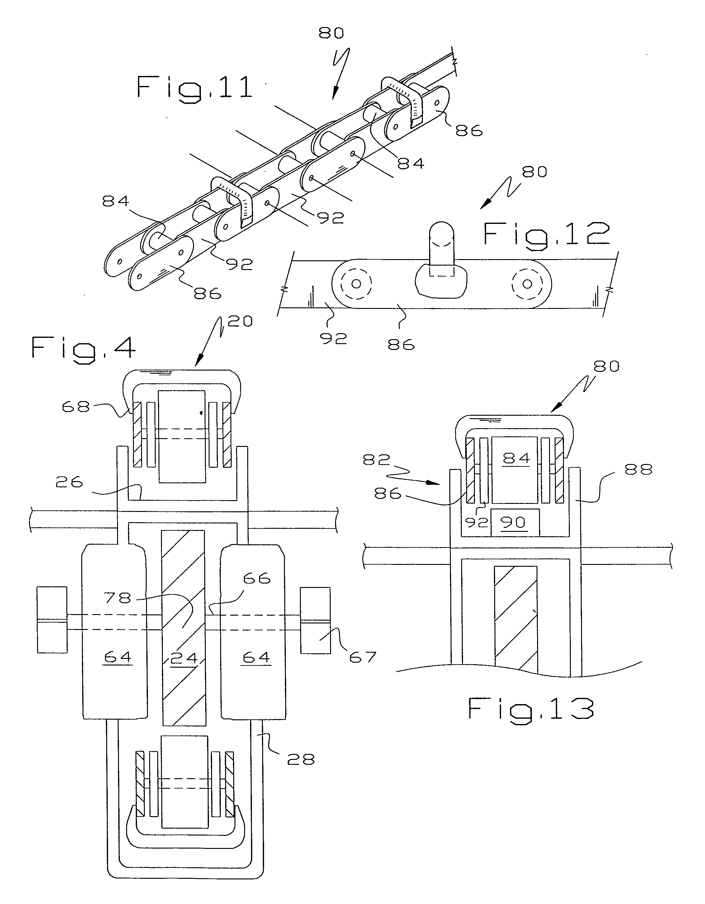 Round cotton module transport