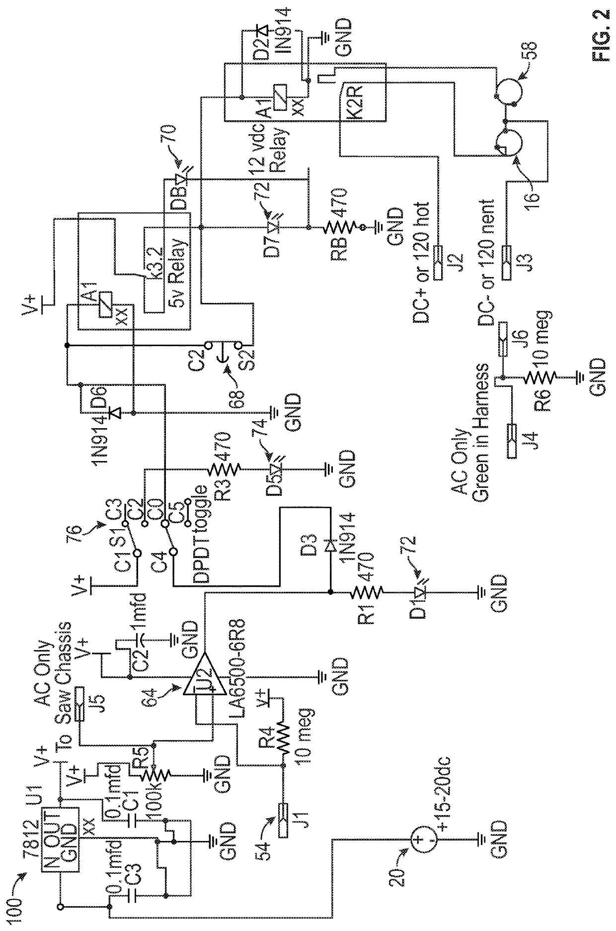 Safety system and method for power tools