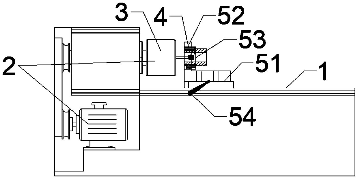 Equipment for removing burrs of blade nest through holes