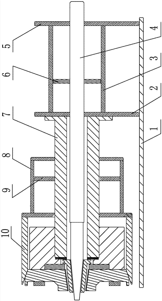 Port forming machine