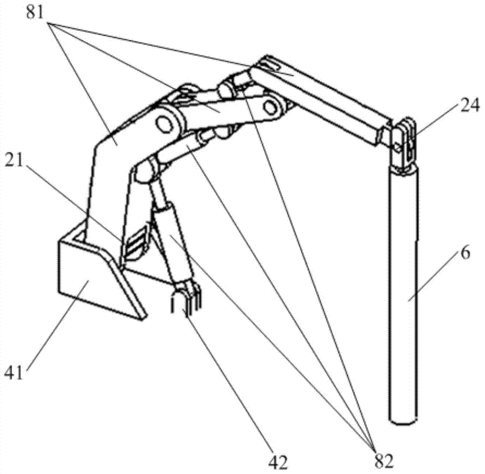 A coal sampling machine with sampling head posture maintaining