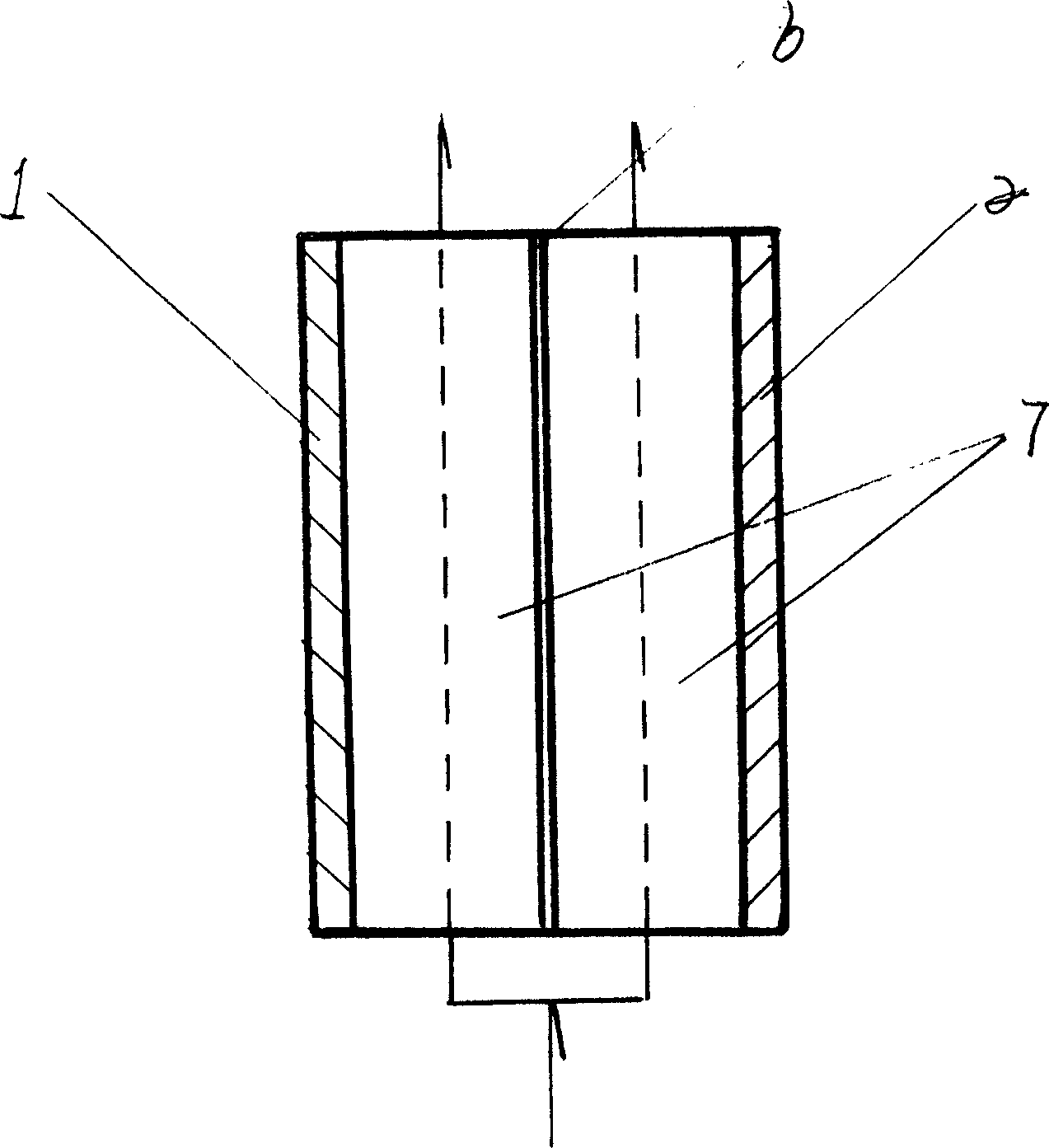 Ion water maker capable of leading magnetized water into series connection type double-layer or multi-layer electrolytic tank to be electrolyzed