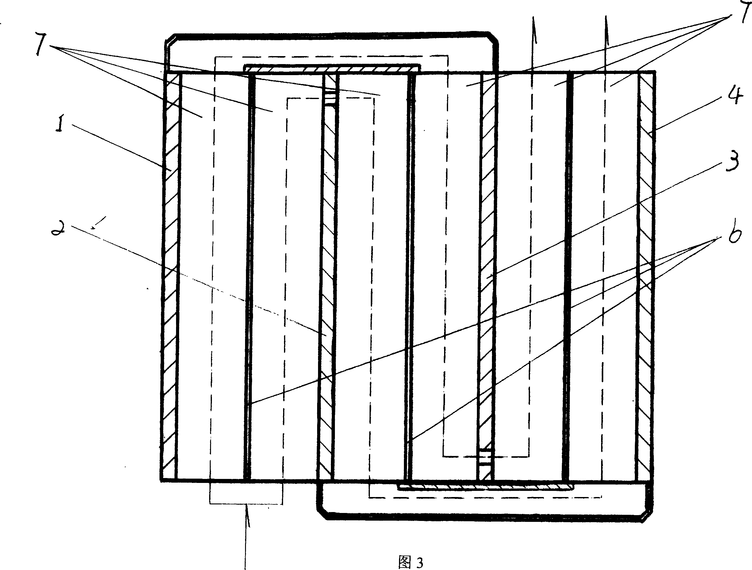 Ion water maker capable of leading magnetized water into series connection type double-layer or multi-layer electrolytic tank to be electrolyzed