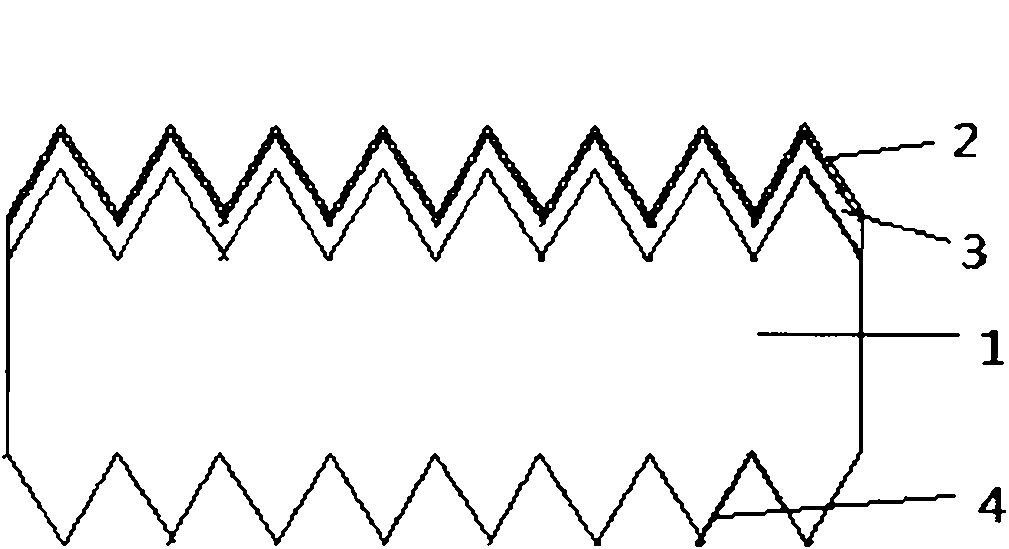 Method for passivating back of crystal silicon solar cell