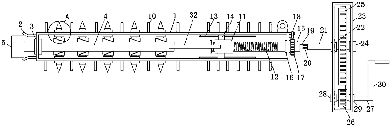 Reinforcing anchor rod for tunnel construction