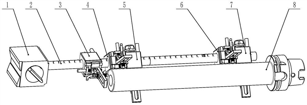 Sensor fixing device for thermal error measurement of numerical control machine tool