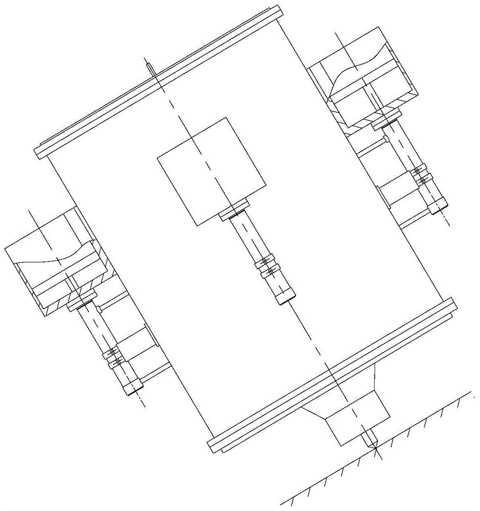 An underwater suspension impact crushing device and its control method