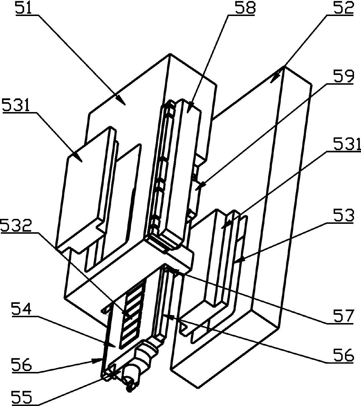 Numerical-control machine tool capable of realizing non-rotary curved-surface turning and milling combined machining