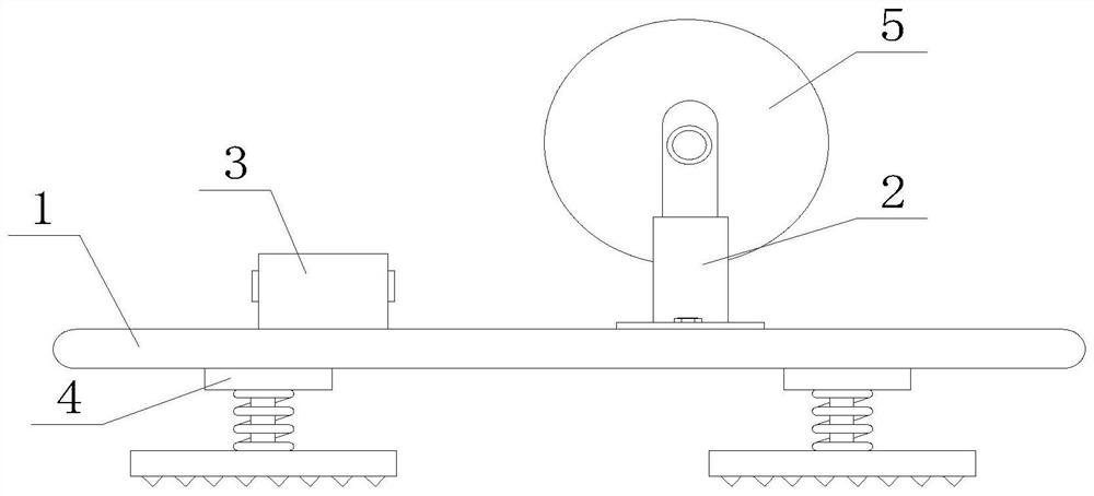 Cable take-up and pay-off device