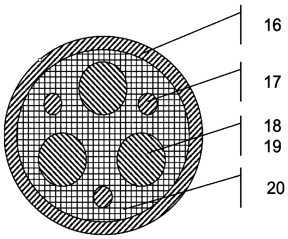 Method for improving dryness of deep well thickened oil well bottom steam through electric heating