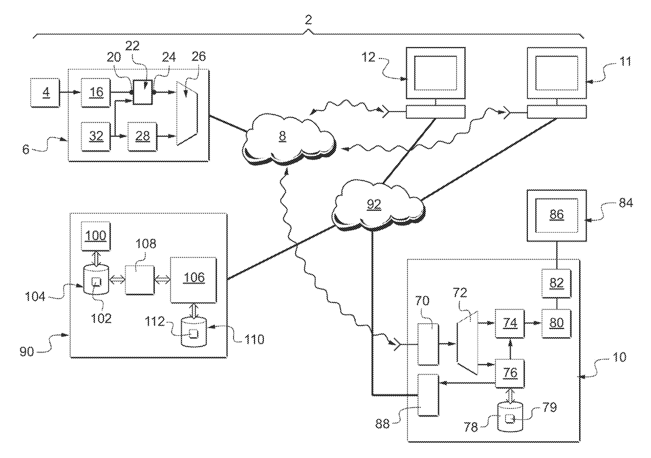 Methods for decrypting, transmitting and receiving control words, storage medium and server for said methods