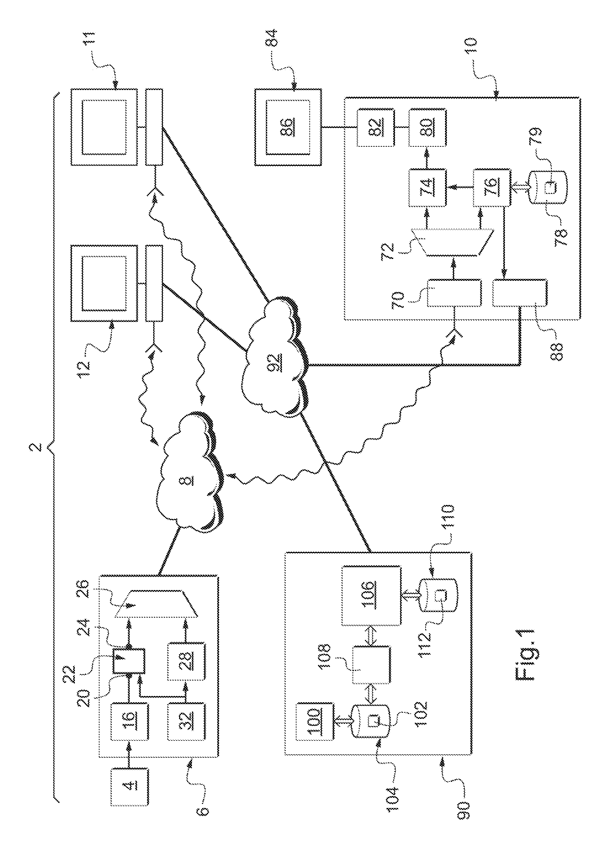 Methods for decrypting, transmitting and receiving control words, storage medium and server for said methods