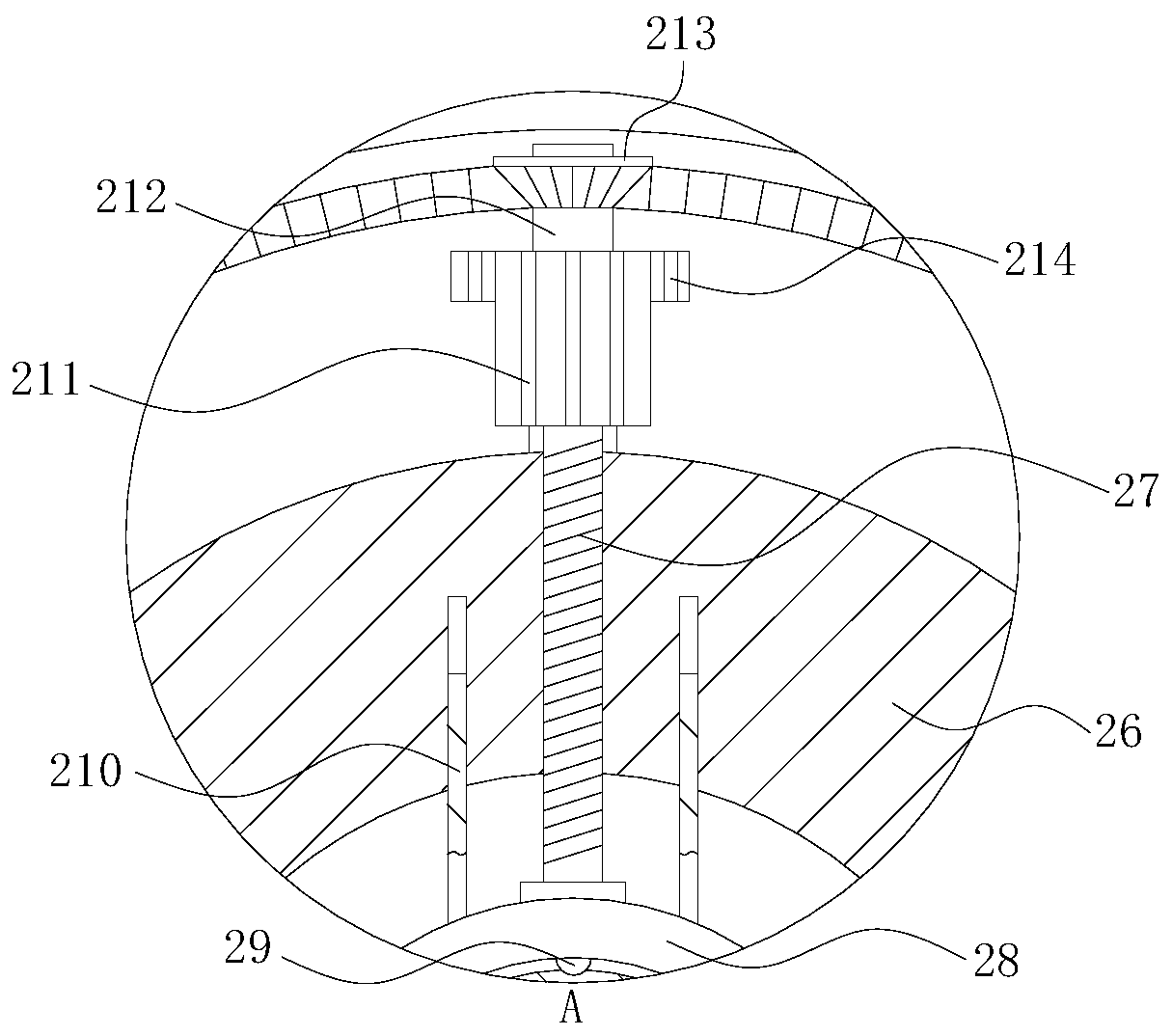 Improved stay insulator