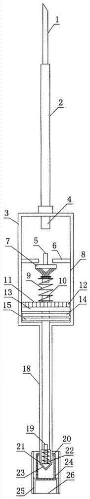 Purifying venous infusion apparatus controlled by elastic double valves and elastic rubber thin films