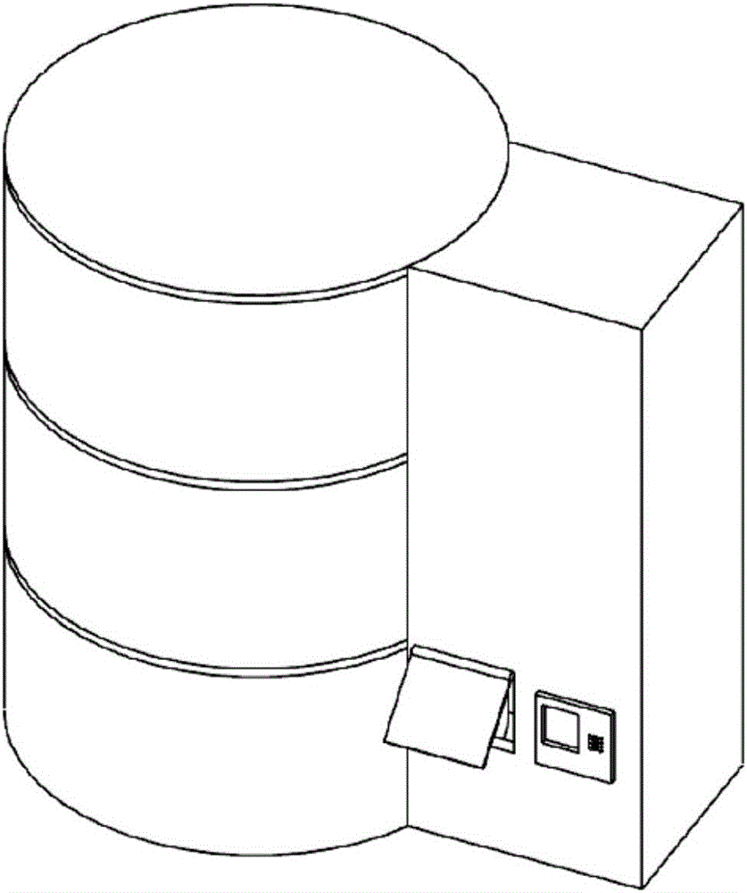 Self-service express delivery cabinet