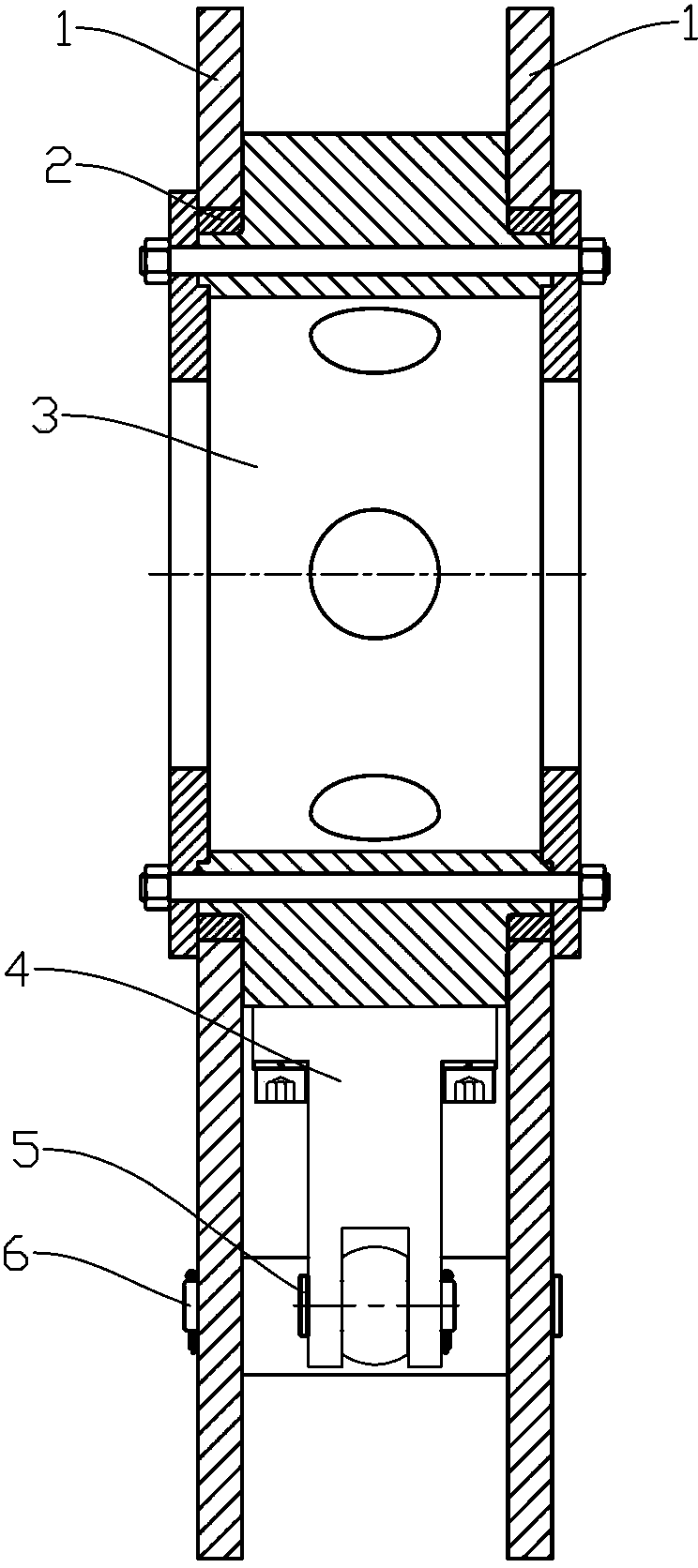 High-precision torque measurement device and method for petroleum pipeline dismounting frame