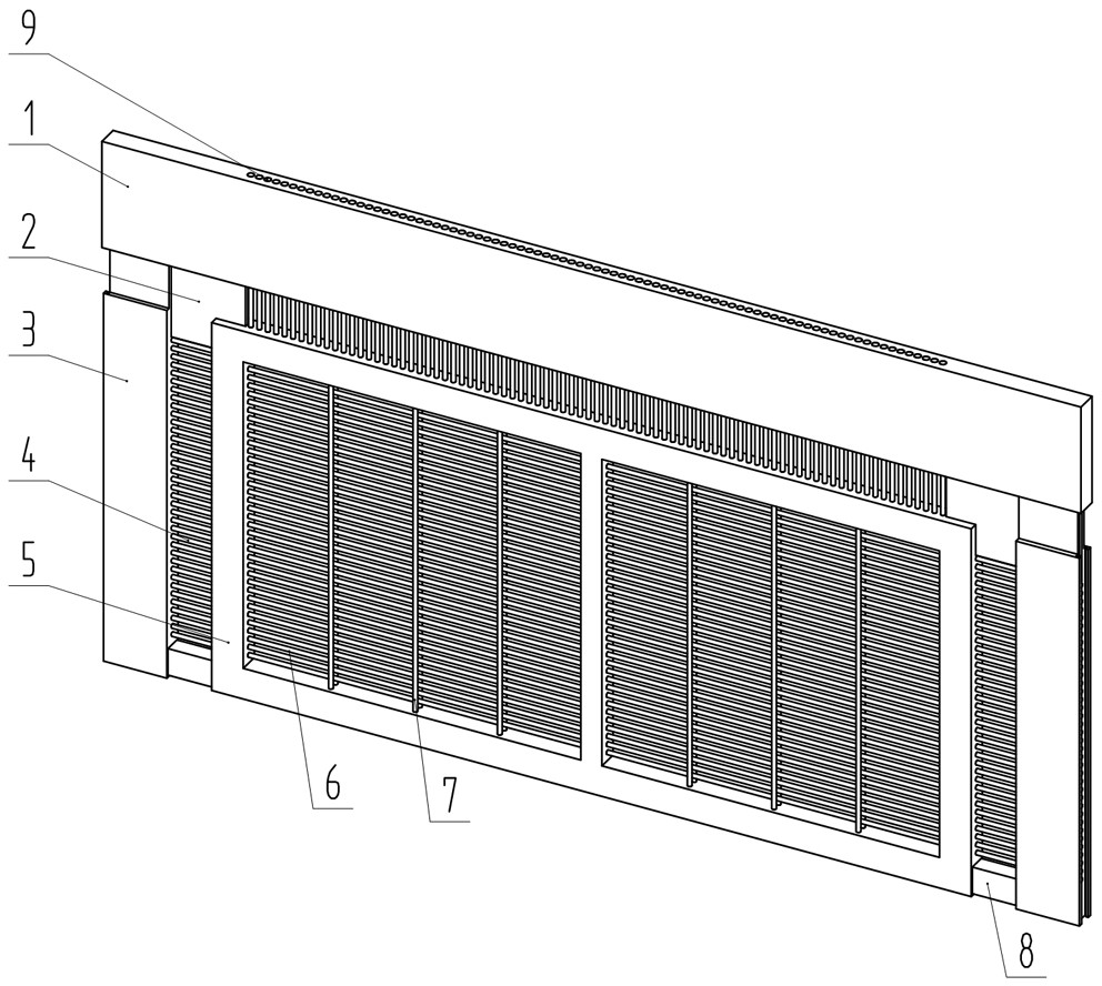 Telescopic vertical queen excluder