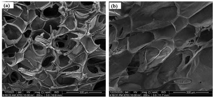 A kind of high foaming ratio pla/pbat/talc composite foaming oil-absorbing material and preparation method thereof