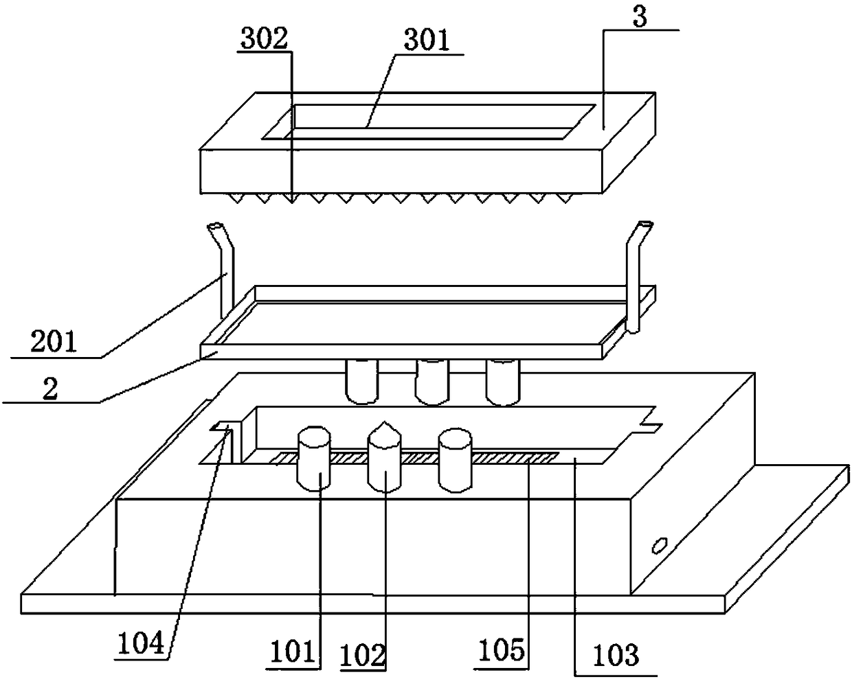 Mold for graphite production