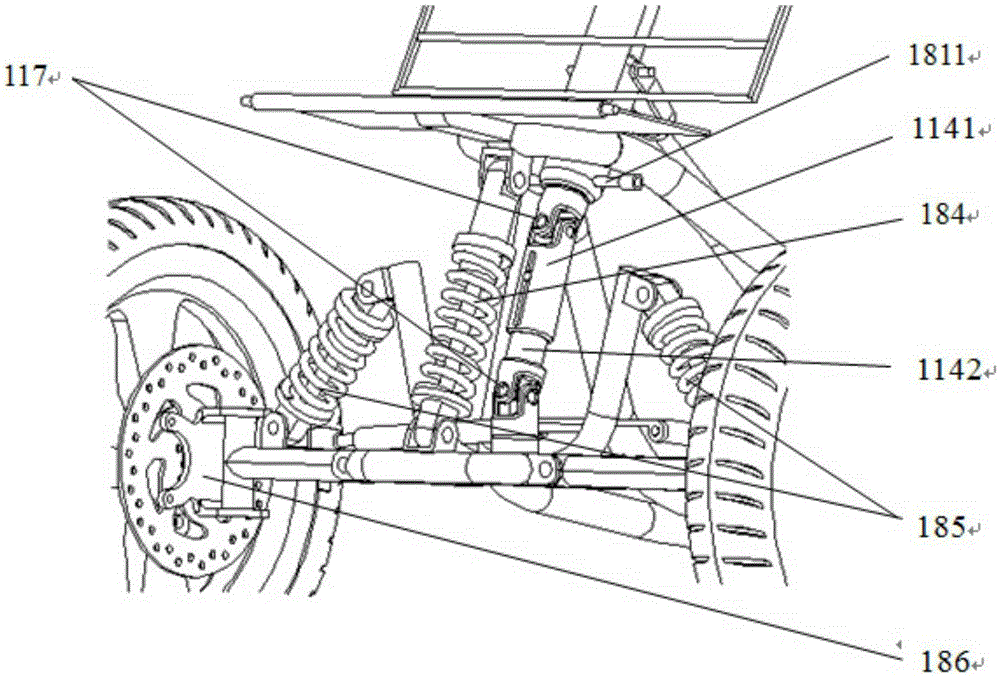 Foldable three-wheel electric vehicle