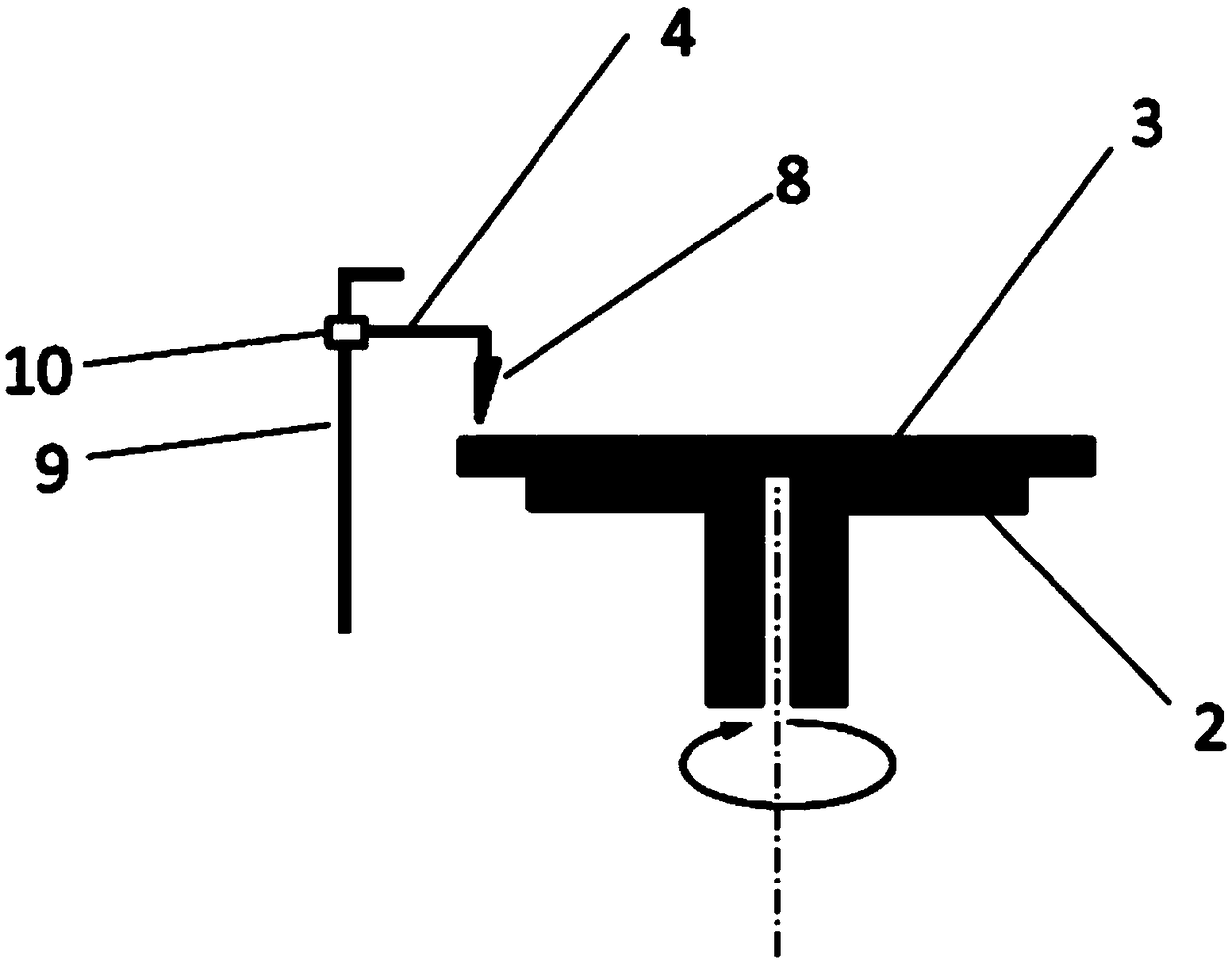 A kind of photoresist edge cleaning device and method