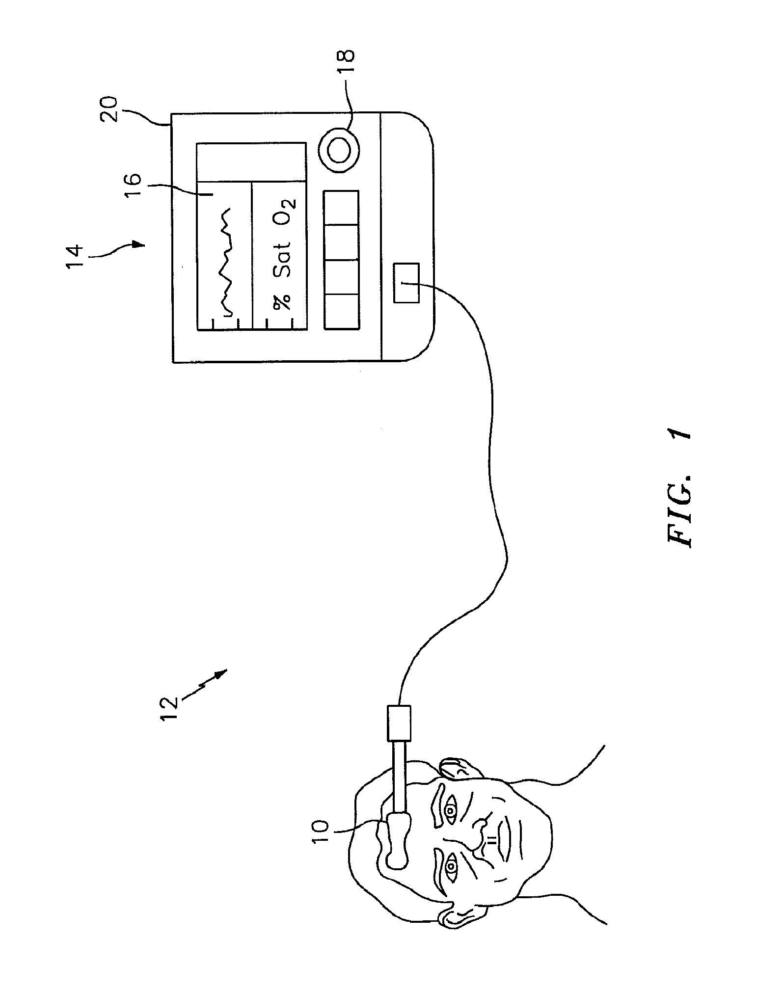 Method for spectrophotometrically determining a blood oxygen parameter